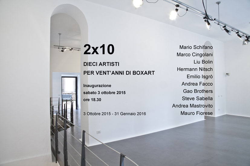 2×10. Dieci artisti per vent’anni di Boxart